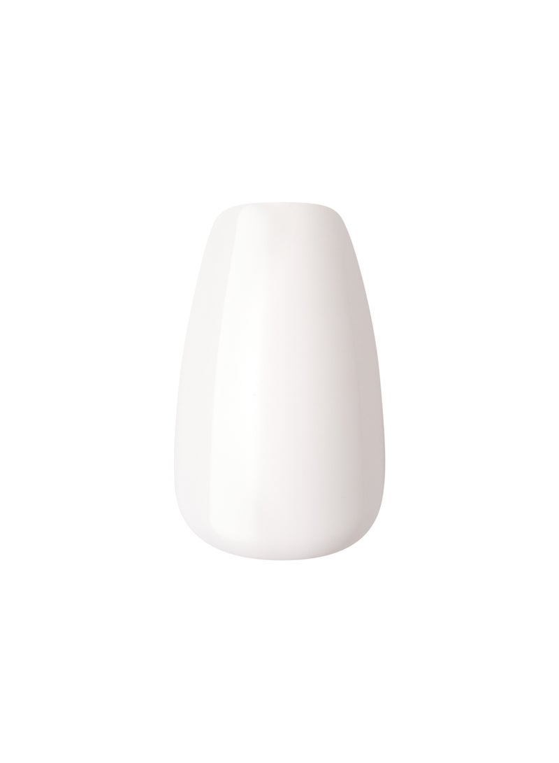 Kiss Impress Color Nails Medium Coffin- Frosting IMC501C - Image 4