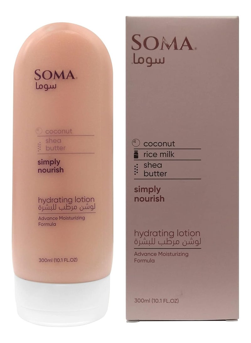 SOMA body lotion 300gm Coconut & Shea Butter