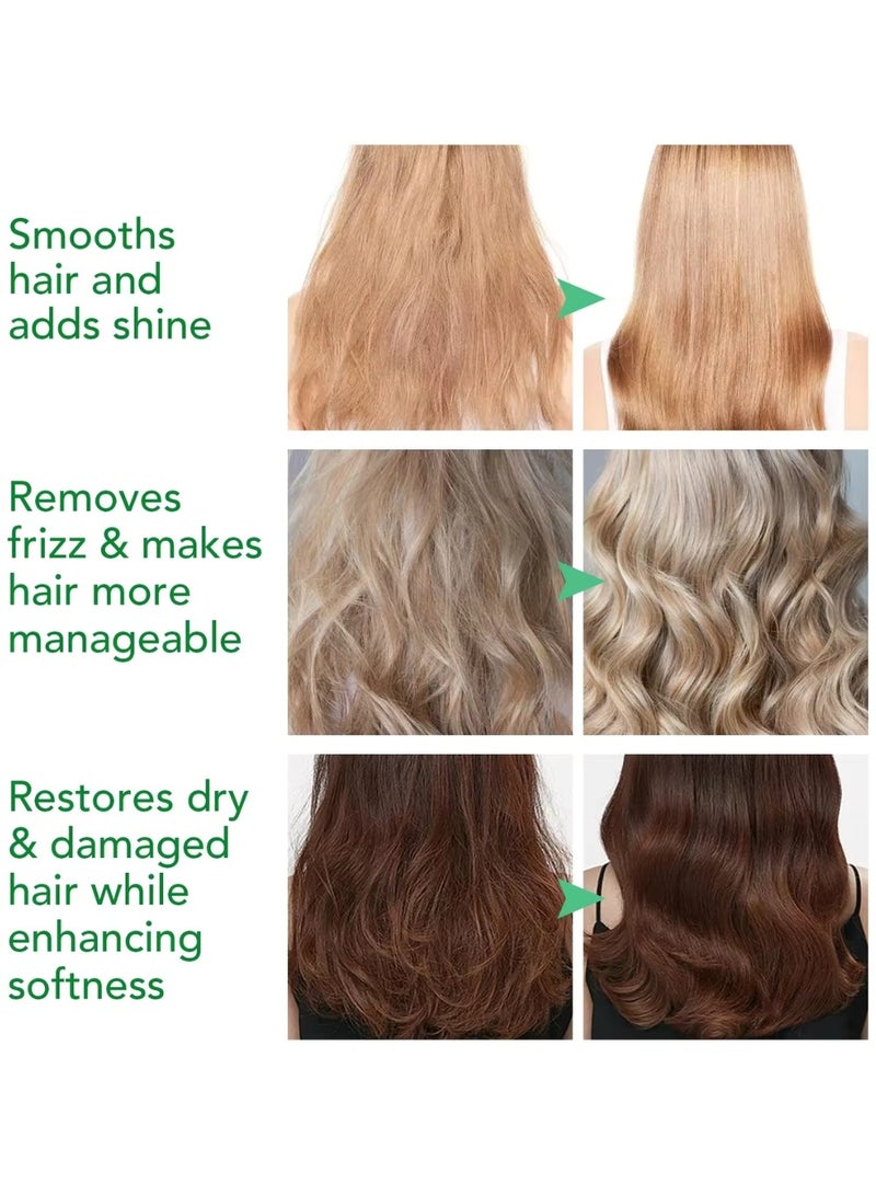 ALIVER 40 Pcs Jamaica Black Castor Hair Repair Oil Capsules Organic Jamaican Black Castor Oil with Keratin & Multivitamins Hair Repair Oil Shines Nourishing Repair Dry & Damaged Hair Treatment Leave-In Serum - Image 4