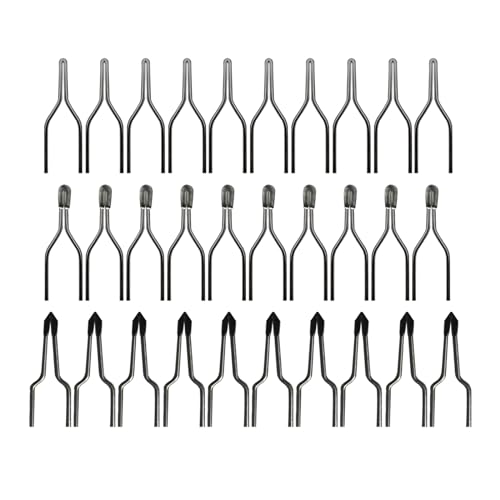 FIRElood 30pcs Wood Burning Kit,Wood Burning Tool,Burning Tool Wood Burning High impedance Nickel-Chromium Wire Pen tip Wood Burning Tool Pen tip can Replace Accessories (Pen tips-1-30 p) - Image 1