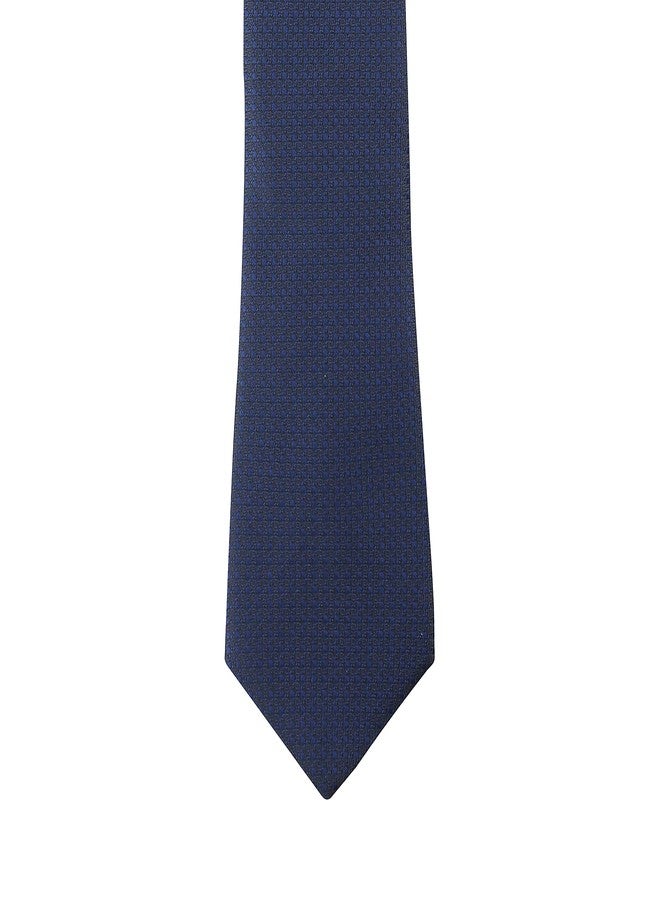 Kovove Kavove The Self Pleasing Polka Dot Blue Necktie For Men - Image 4