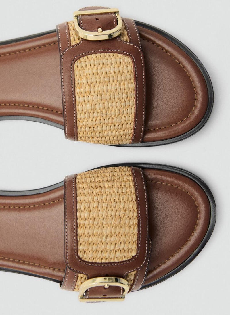 MANGO SANDALS RAFIA  - Image 4
