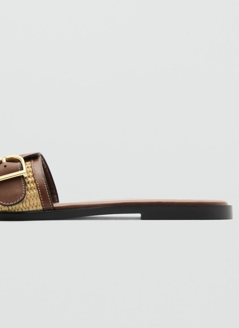 MANGO SANDALS RAFIA  - Image 3