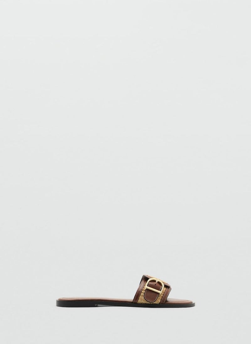 MANGO SANDALS RAFIA  - Image 1
