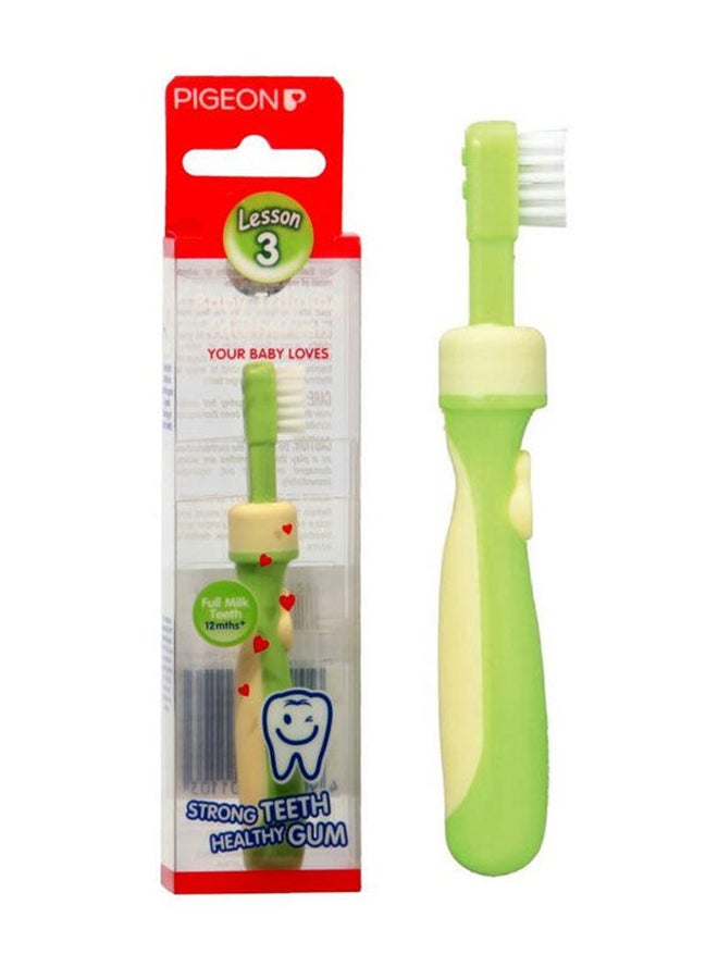 pigeon فرشاة أسنان تدريب بيجون K110 L-3 خضراء