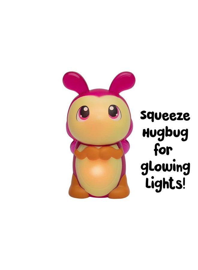 Playskool Glo Friends - Hugbug & Harmony Pop, Push & Roll! -- Swan Vehicle -- Glowing Bug -- SEL Toy -- Ages 2+ - Image 4