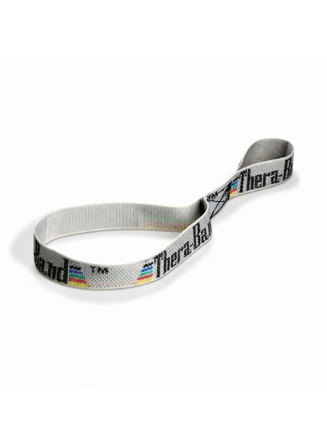 TheraBand Double Loop Exercise Assist Strap for Resistance Bands & Tubing Stretching Rehabilitation Fitness Training Anchor Strap Latex Free - Image 1