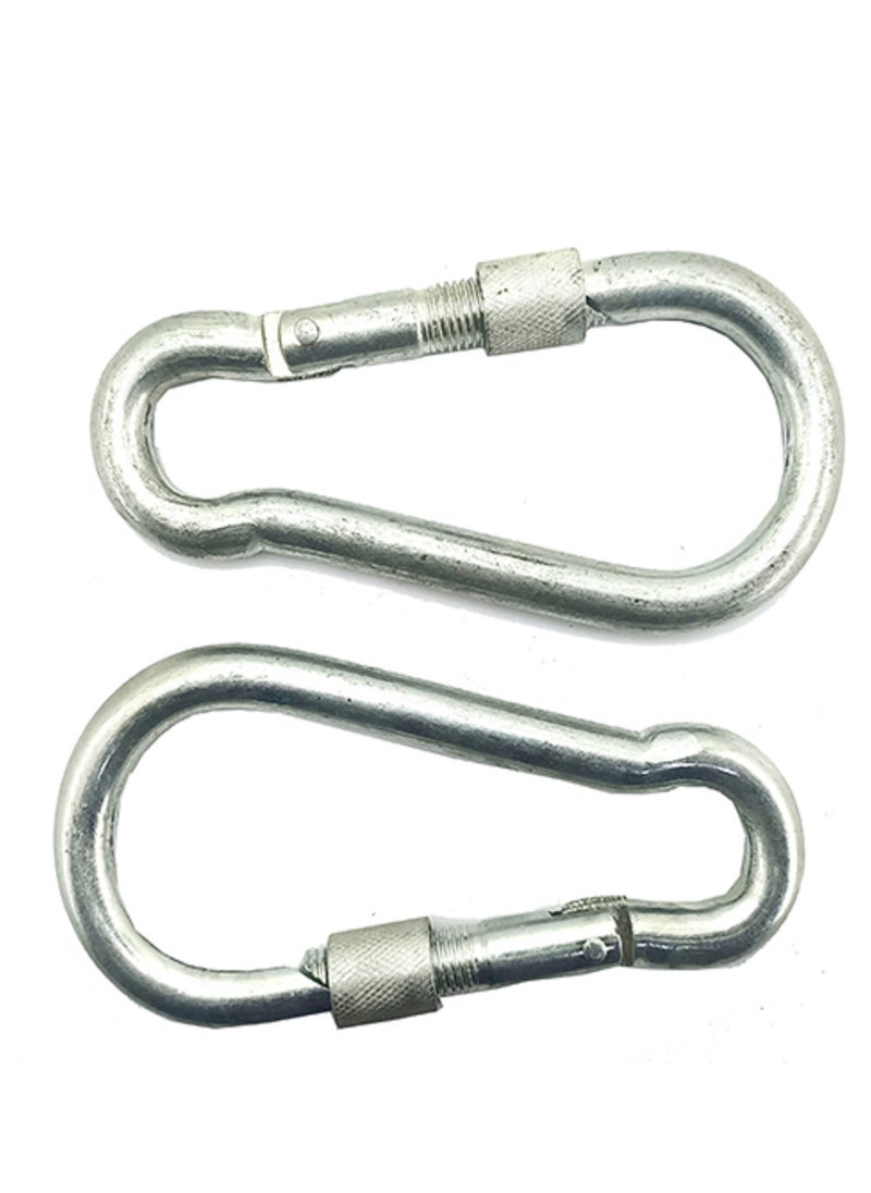 Generic Stainless steel anti-stick safety hook - 12mm - 2-by Rana store 