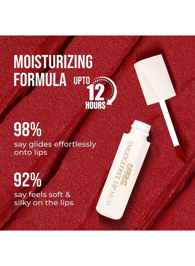 Insight Insight Cosmetics Smudge Free Lip Mud|Ultra Matte Flawless Texture |smudge Proof |Water Proof |Long Lasting |Non Transferable |One Strock Application |Light Weight Formula (Twilight, 3.5 gm) - Image 2