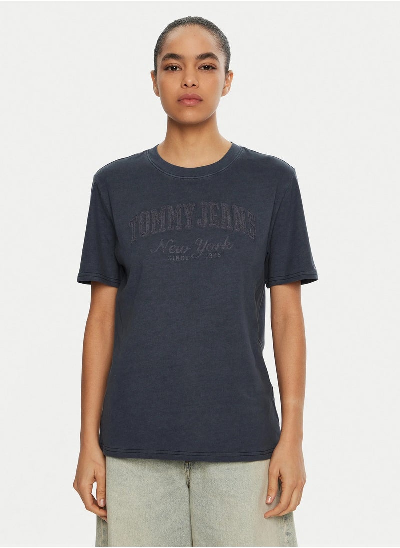 TOMMY JEANS Crew Neck Graphic T-Shirt  - Image 1