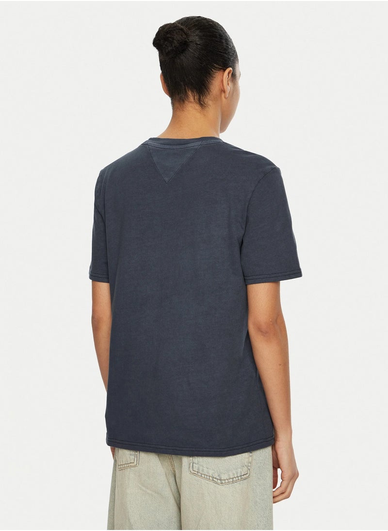 TOMMY JEANS Crew Neck Graphic T-Shirt  - Image 2