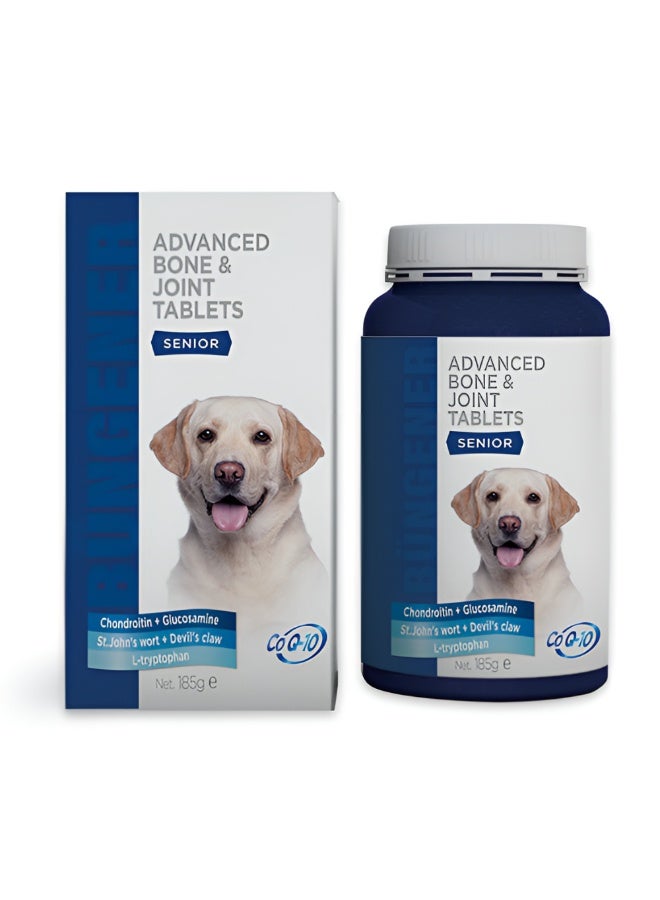Bungener Advanced Bone & Joint Tablets For Dogs-Senior-185g [Weight - 185g] - Image 1