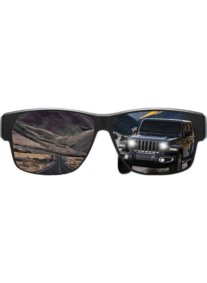 CAPONI Polarized Sunglasses For Myopia With Driving Clip-On, Unisex Sun Glasses For Outdoor Driving Uv Protection Anti-Glare - Image 1