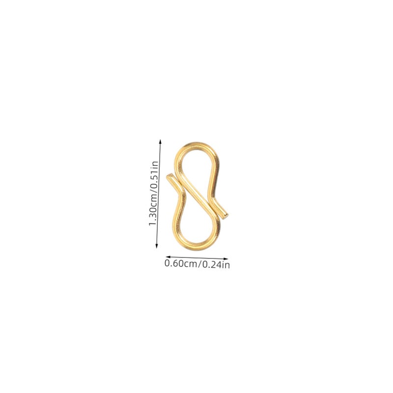 40pcs Stainless Steel Jewelry Hooks Charms Connectors for DIY Bracelets Necklace Making - Image 3