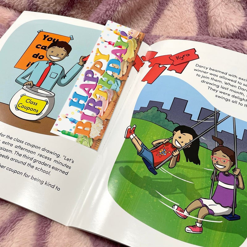 Edupress Happy Birthday Cupcakes Bookmark Awards (EP63024) - Image 4