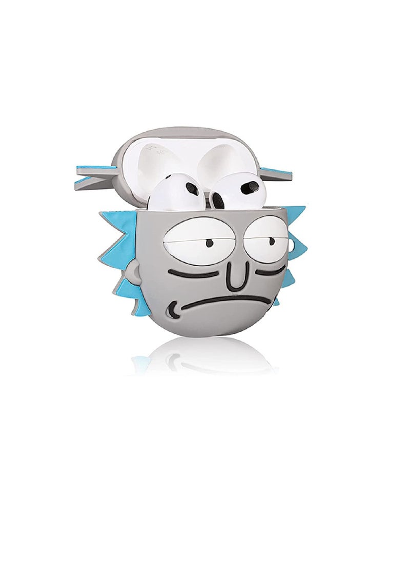 YONK - Protective Case Cover Compatible With New Apple AirPods 3rd Generation Rick S19 - Image 1