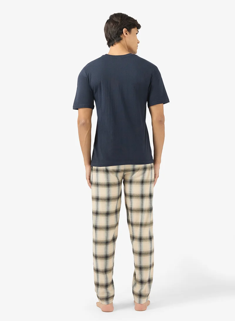 Seventy Five Nightwear T-Shirt & Pants Set