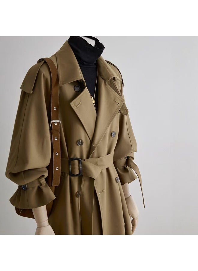 معطف ترينش كاكي - Image 2