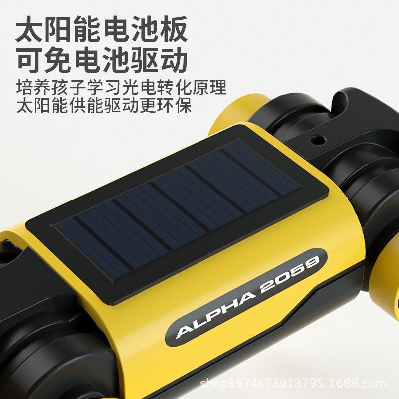 Solar Powered DIY Building Toy Set for Kids - Image 3