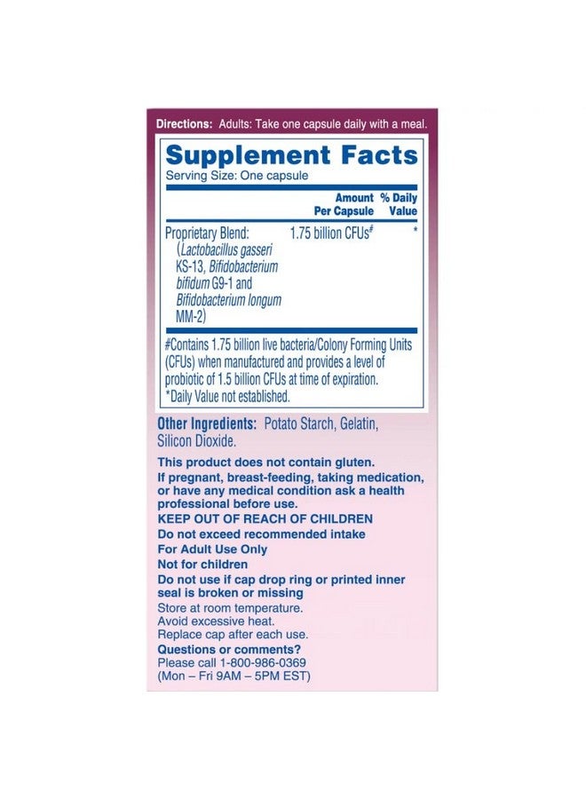 Phillips' كبسولات بروبيوتيك لصحة القولون عبوة 30 حبة عبوة من 3 - Image 3