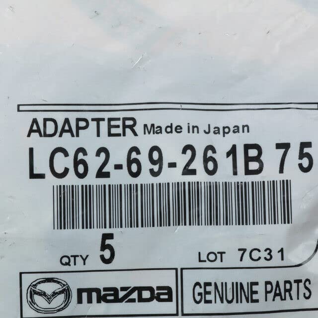 Mazda 2 3 5 CX-9 CX-7 Gray Sun Visor Adapter Clip OEM LC62-69-261B-75 - Image 5