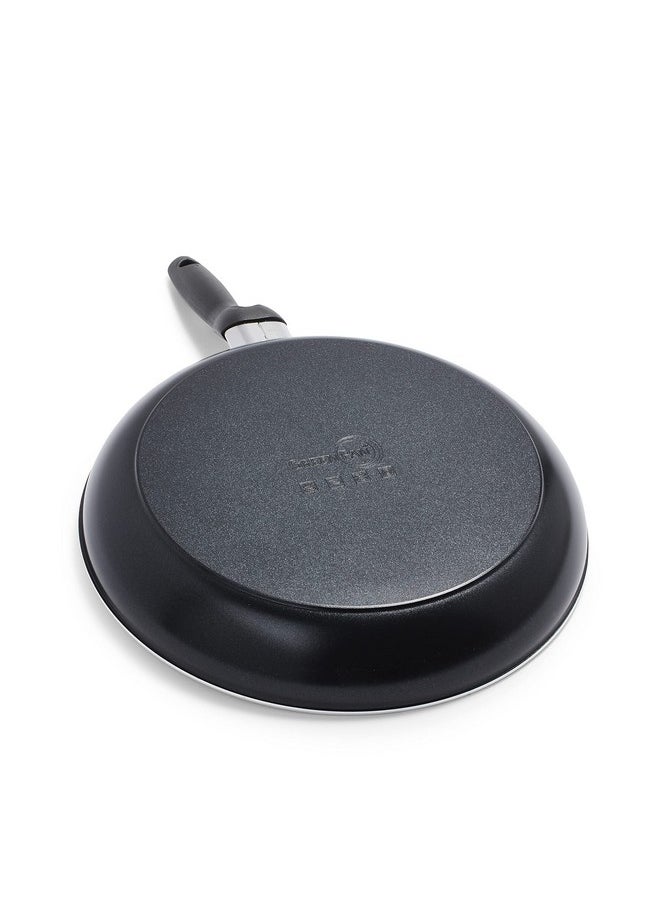 Greenpan GreenPan Rio 8" and 10" Frying Pan Skillet Set, PFOA and PFAS-Free, Healthy Ceramic Nonstick Cookware, Stay-Cool Bakelite Handles, Dishwasher Safe, Easy Clean, Durable Performance, Black  - Image 4