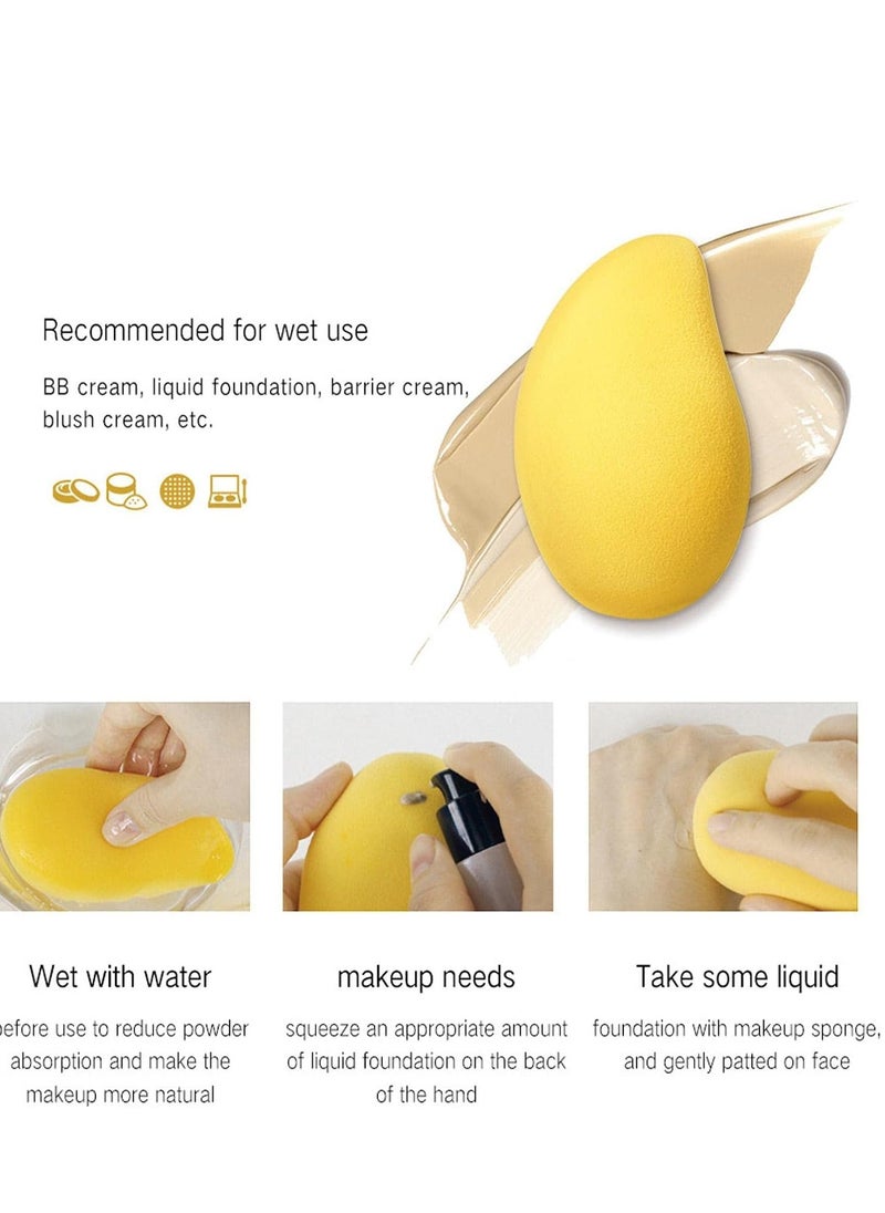 Anina Set Makeup Sponge Super Soft Foundation Blender Makeup  - 3 Pcs  - Image 3