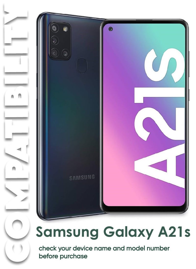 ACLIX 5 Pieces Antistatic ESD Dustproof Premium Quality High Definition Tempered Glass Screen Protector Designed For Samsung Galaxy A21s - Image 3
