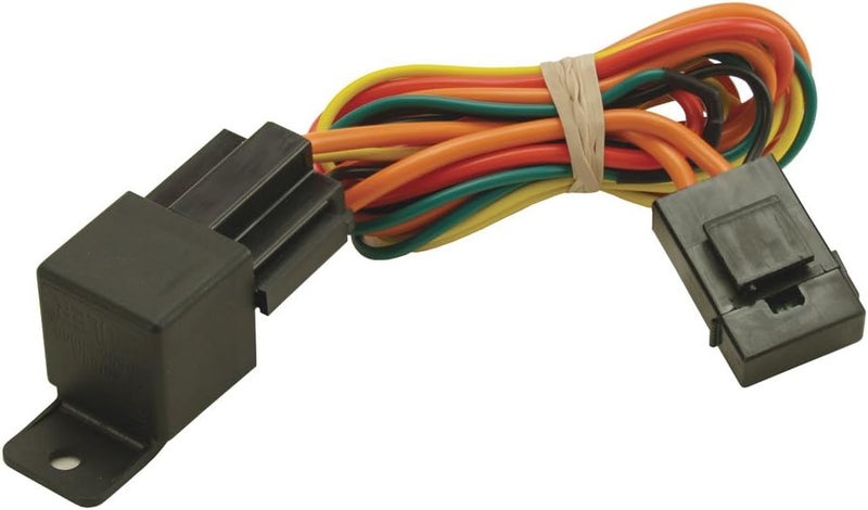Derale 16763 Electric Fan Relay Wire Harness - Black