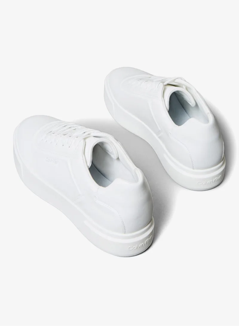 CALVIN KLEIN Triple Bright White Premier Low Top Sneakers for Men | Best Price UAE