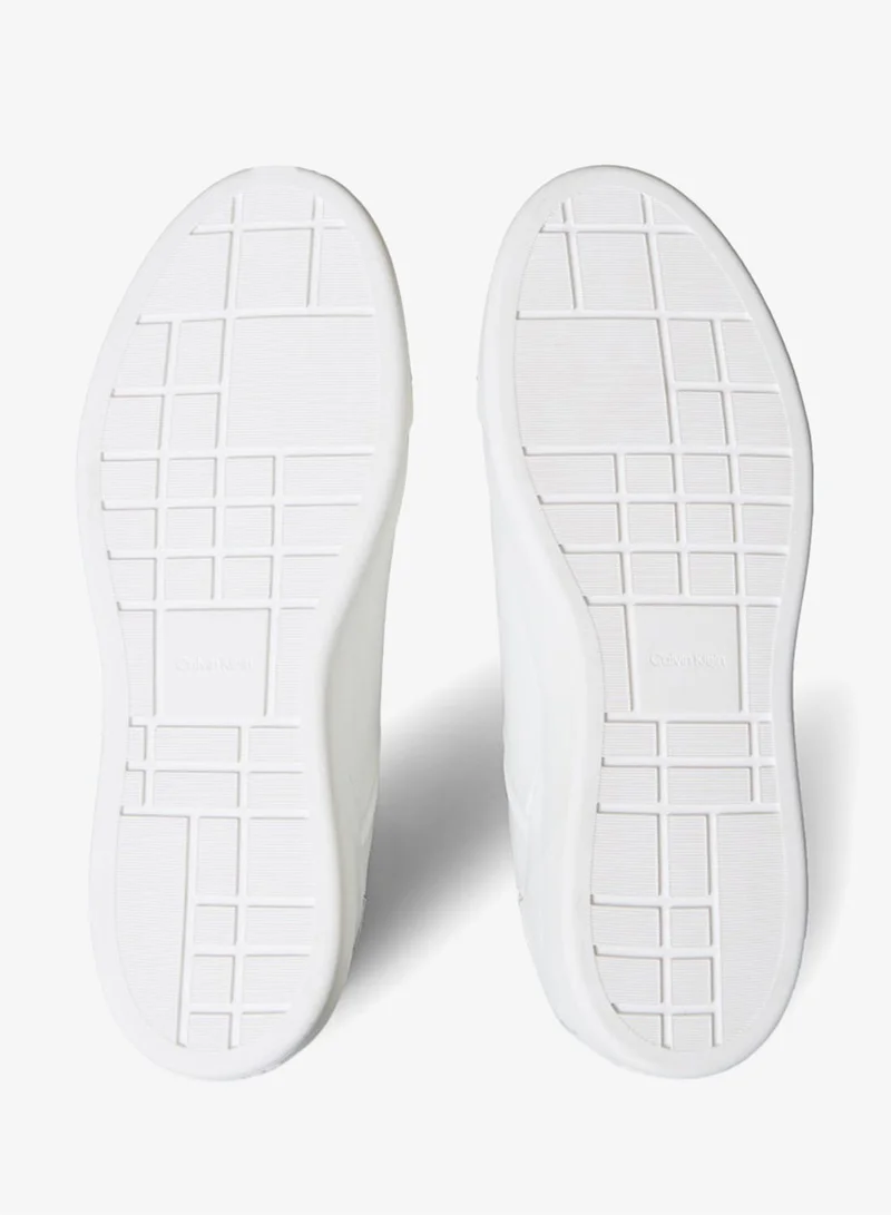 CALVIN KLEIN Triple Bright White Premier Low Top Sneakers for Men | Best Price UAE