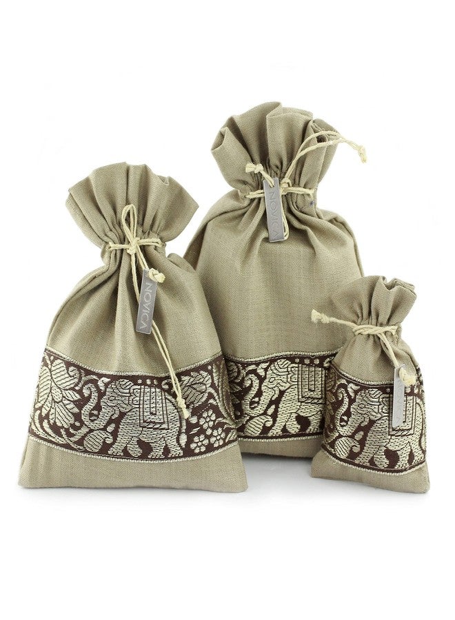 نوفيكا أقراط نوفيكا المصنوعة يدويًا من حجر الجمشت، مرصعة بحجر الجمشت الأرجواني الهندي، قطعة مجوهرات مصنوعة يدويًا من الفضة الإسترليني عيار 925، "مجموعة ساحرة ثلاثية" - Image 5