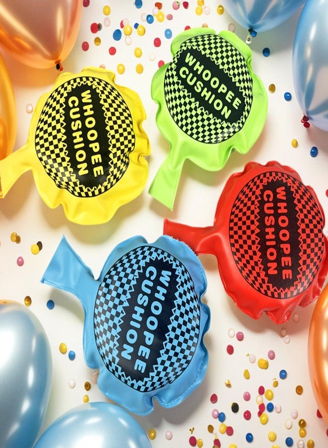 PPXMEEUDC 12 PCS 4 Inch Whoopee Cushions Toy Self-Inflating Whoopee Cushion Fart Bags Prank for Novelty Party Favors - Image 4