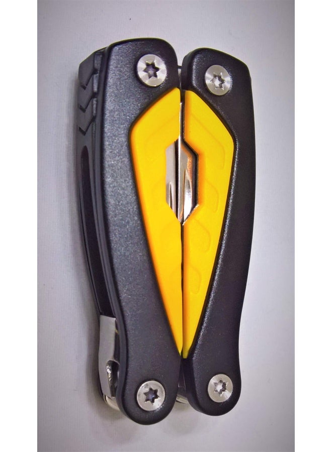 Red Ant Diy 9-In-1 Multipurpose Travel Plier Multifunctional Tool Black And Orange  - Image 3