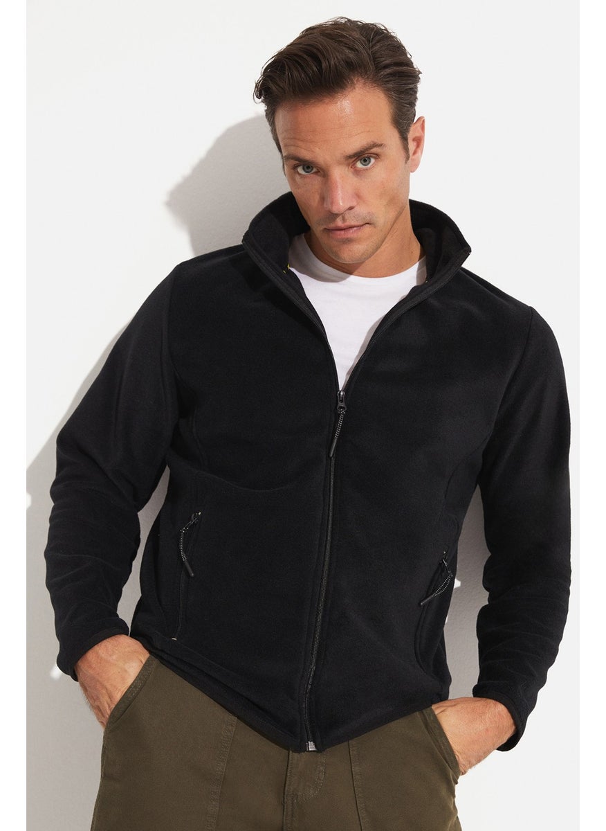 JOYSTAR - Men's Regular Fit Zippered Fleece Sweatshirt - Image 1