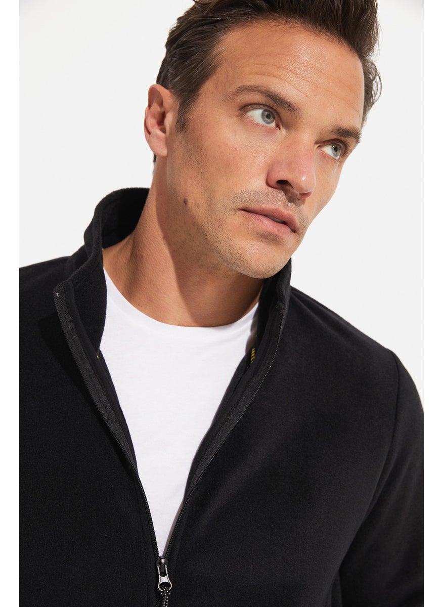 JOYSTAR - Men's Regular Fit Zippered Fleece Sweatshirt - Image 1
