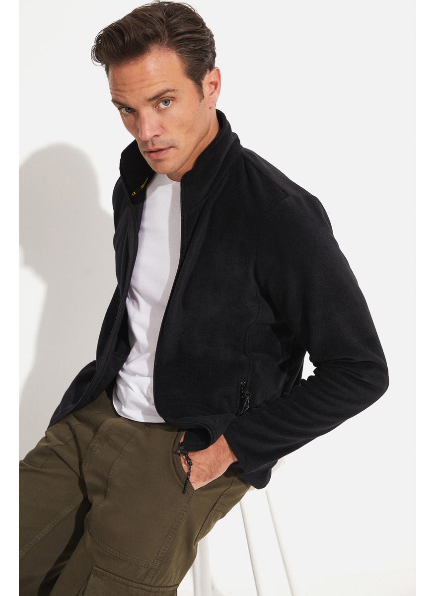 JOYSTAR - Men's Regular Fit Zippered Fleece Sweatshirt - Image 1