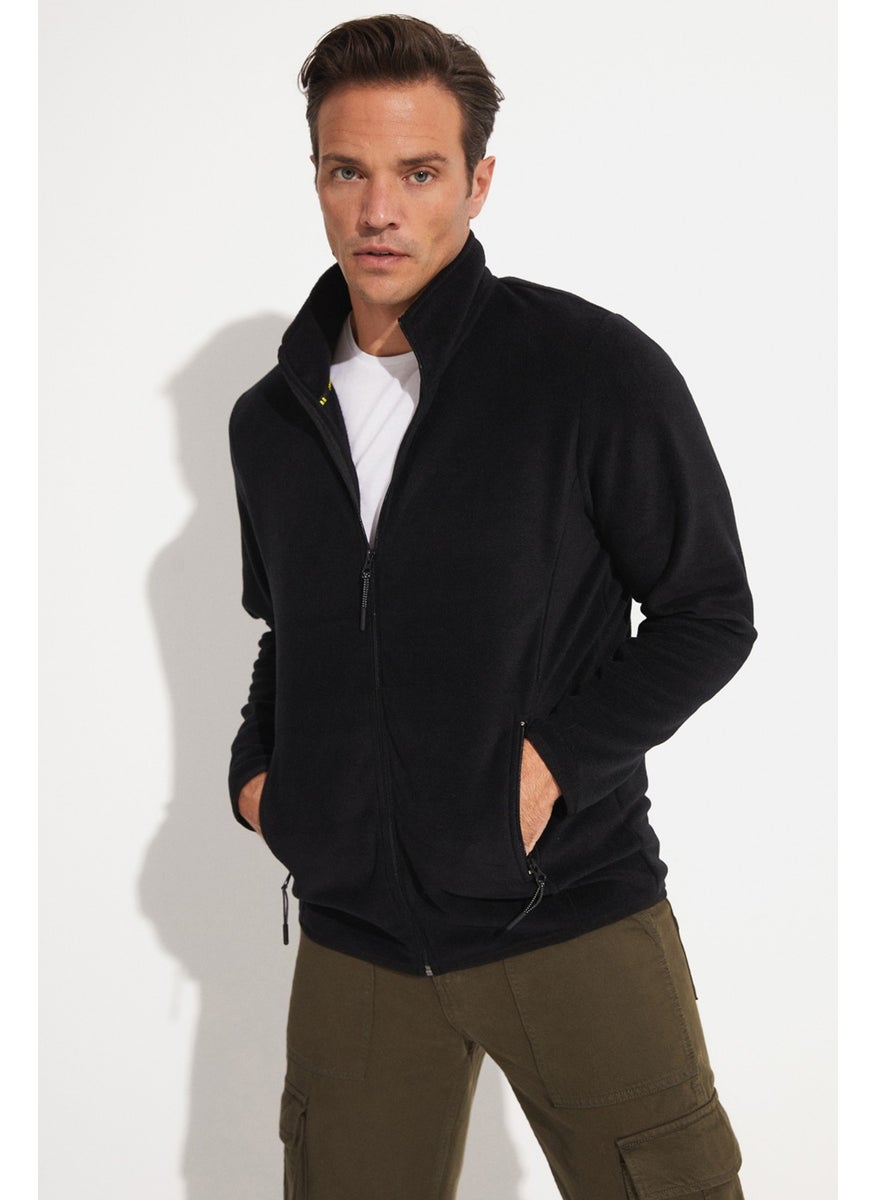 JOYSTAR - Men's Regular Fit Zippered Fleece Sweatshirt - Image 1