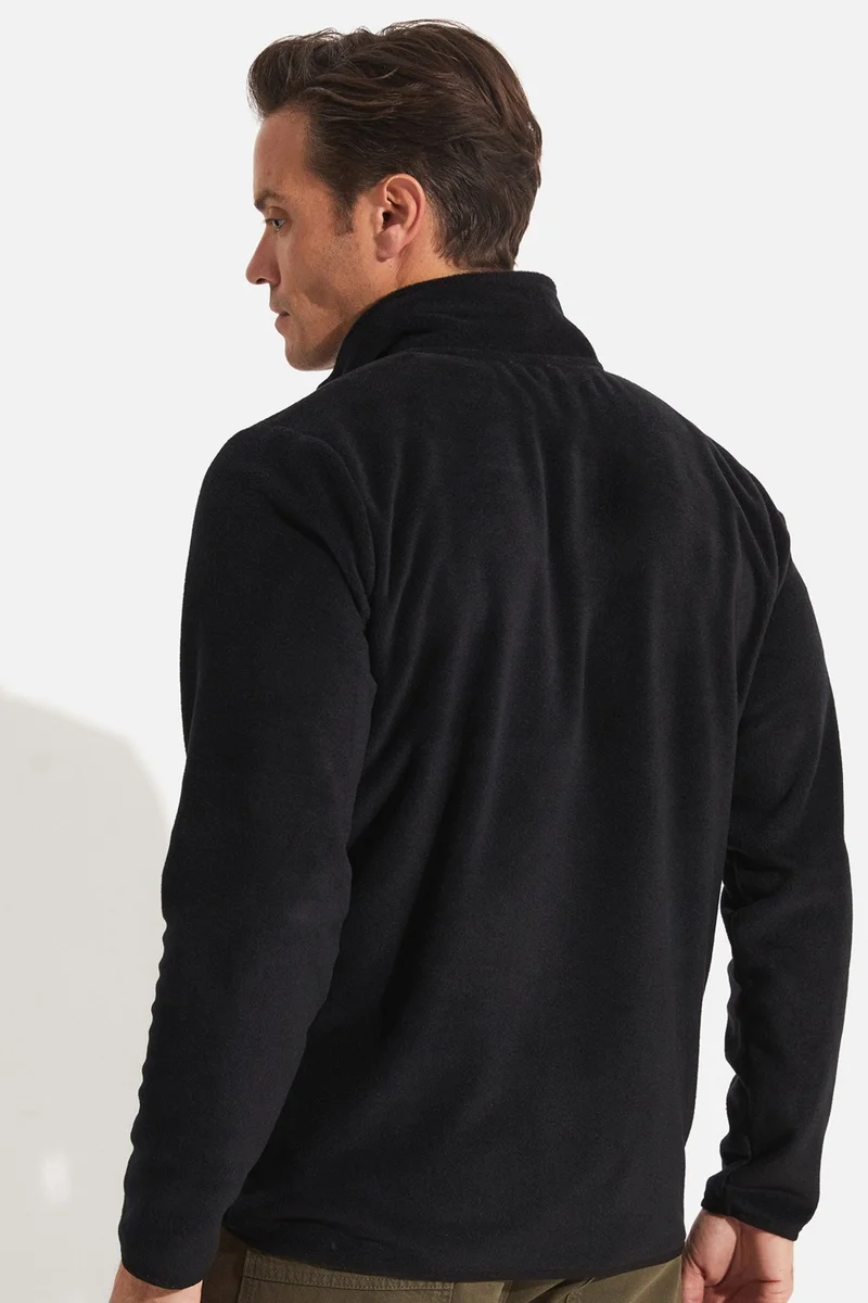 JOYSTAR Men's Regular Fit Zippered Fleece Sweatshirt