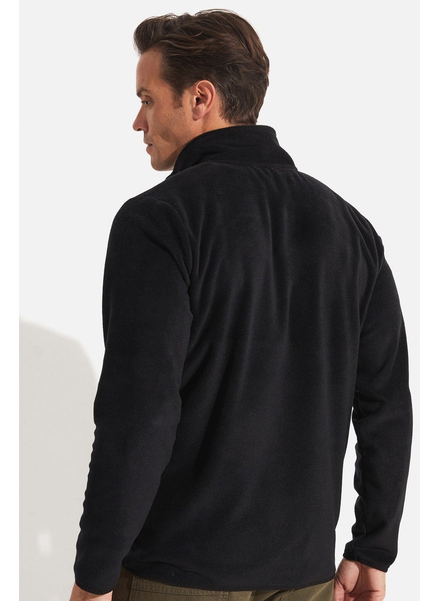 JOYSTAR - Men's Regular Fit Zippered Fleece Sweatshirt - Image 1