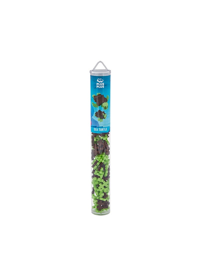 Plus-Plus Creative Building Blocks Tube, Tortoise, Ingenious Construction Toy, 100 Pieces, Multi-Colour, Standard  - Image 2