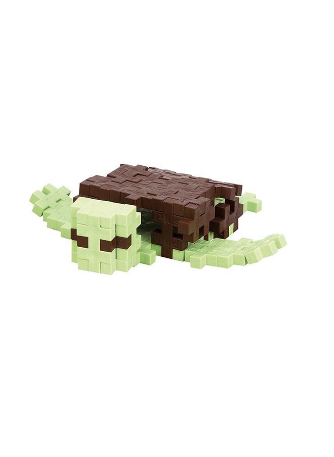 Plus-Plus Creative Building Blocks Tube, Tortoise, Ingenious Construction Toy, 100 Pieces, Multi-Colour, Standard  - Image 3