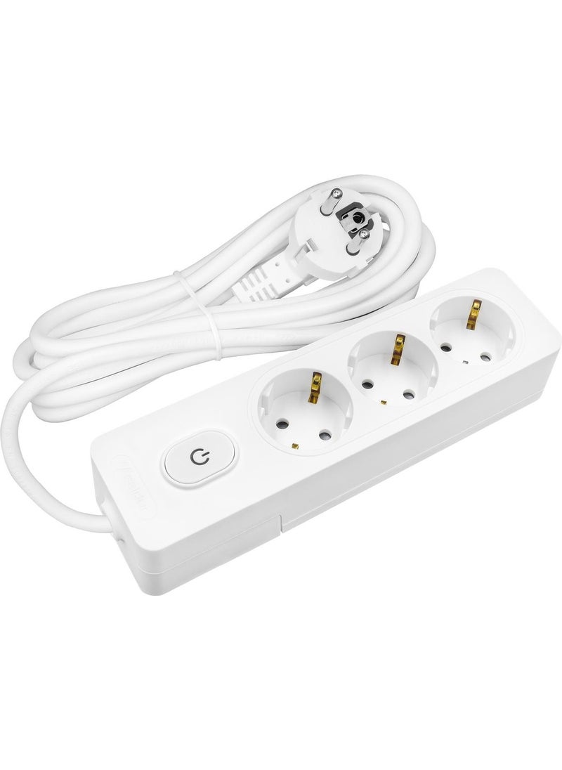 Seldur 3-Wired, Grounded, Switched, Child-Proof 3 Meter Socket  - Image 1