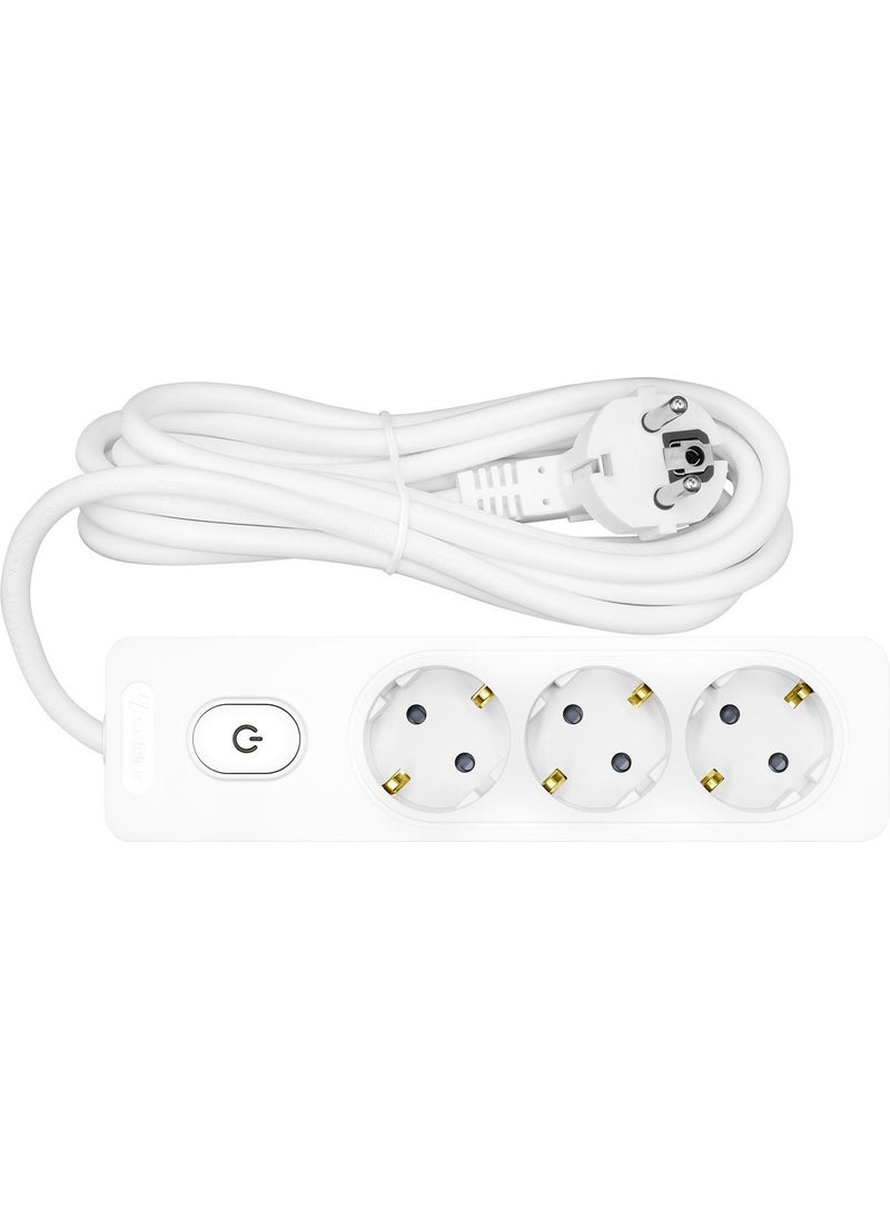 Seldur 3-Wired, Grounded, Switched, Child-Proof 3 Meter Socket  - Image 2