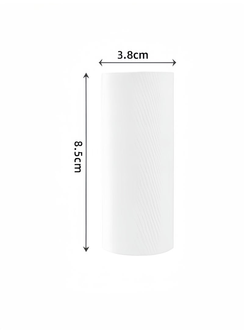 مجموعة من 10 فلاتر دش، فلتر رأس الدش بالأيونات، خراطيش فلتر قطن PP، فلتر تليين المياه العسرة لرؤوس الدش اليدوية والثابتة، يزيل الكلور والشوائب - Image 3