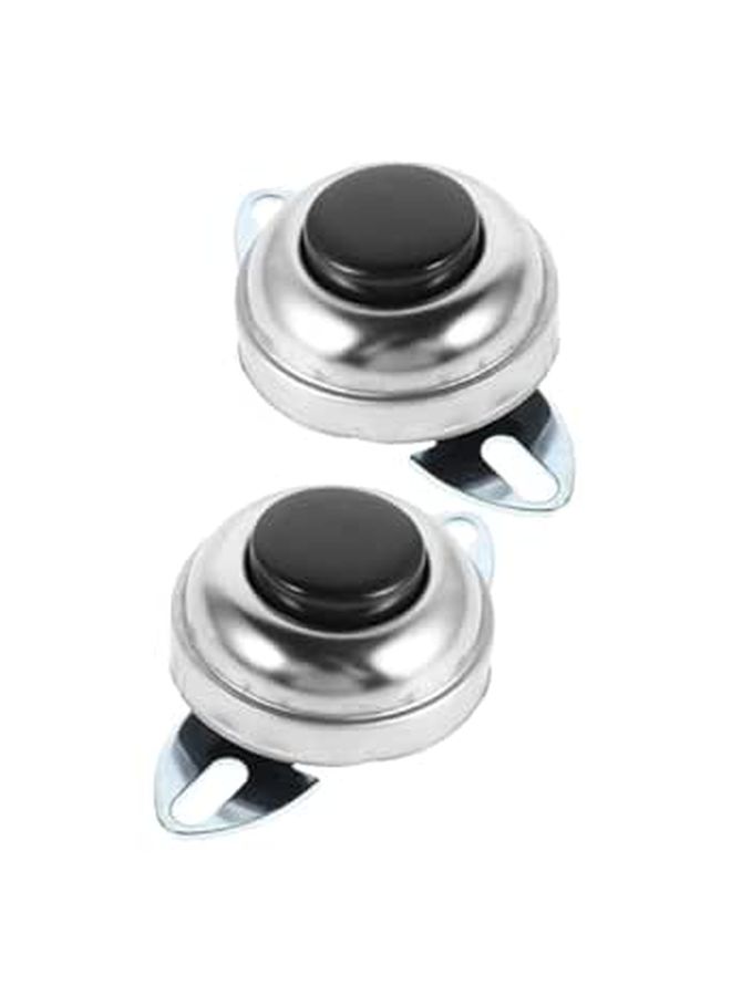 Universal Automotive Horn Button Switch 2pcs Replacement Push Button for Car Truck Tractor - Image 1