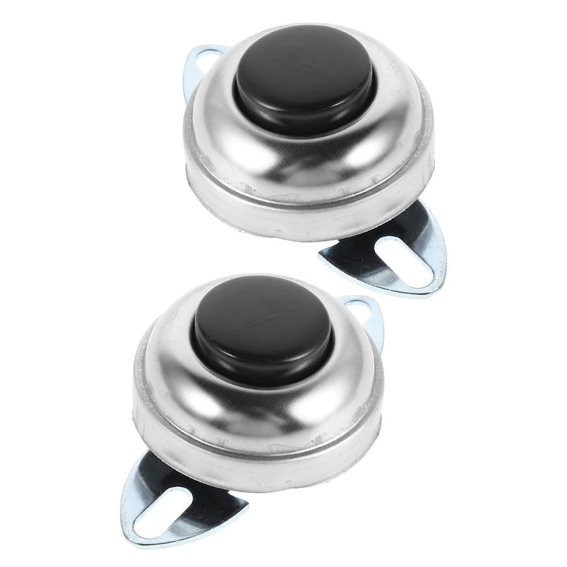 Universal Automotive Horn Button Switch 2pcs Replacement Push Button for Car Truck Tractor - Image 2