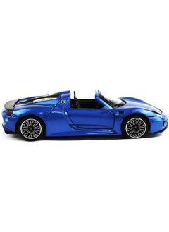 MSZ Porsche 918 Spyder 1:24 With Pull Back Simulation Sound Light Doors Opened Collectible Kids Toys  - Image 2