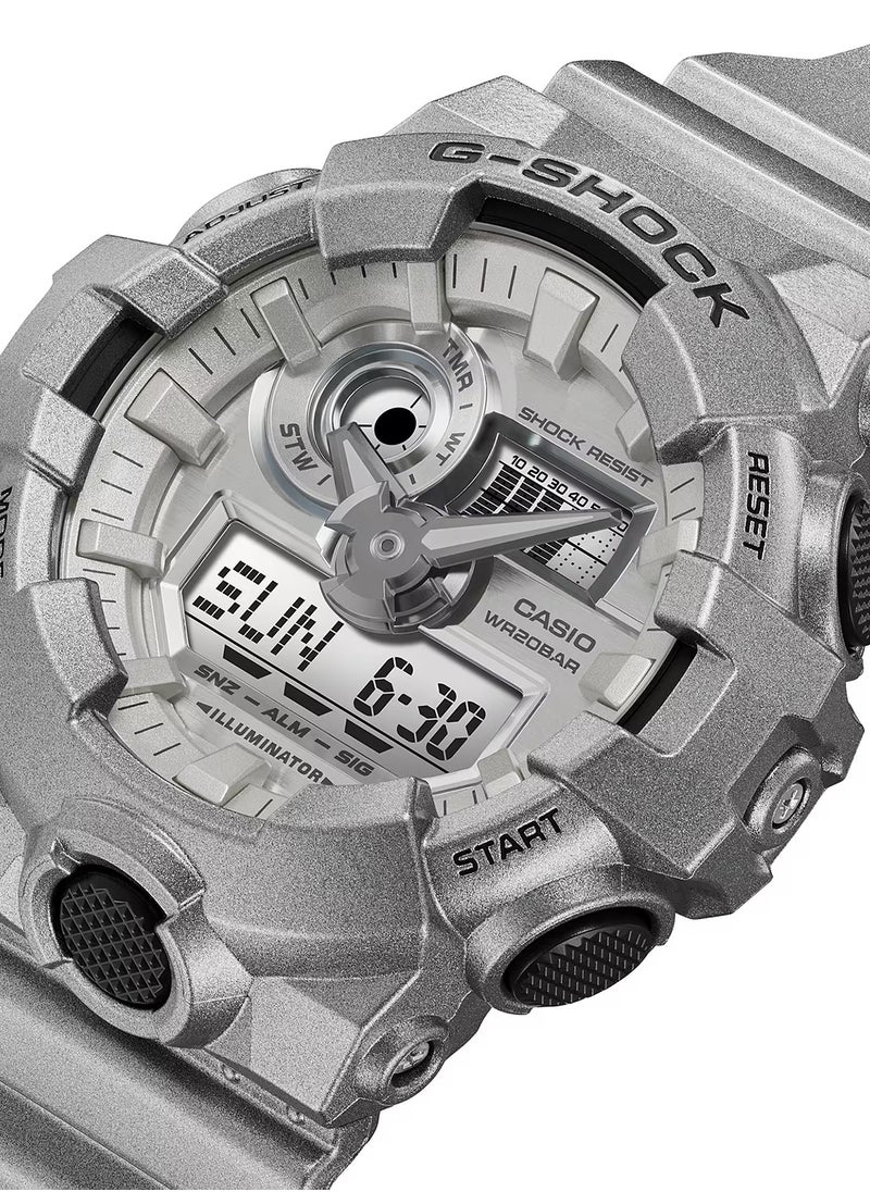 G-SHOCK ساعة يد رجالية، أنالوج+رقمية، راتنج GA-700FF-8ADR - 45 ملم  - Image 3