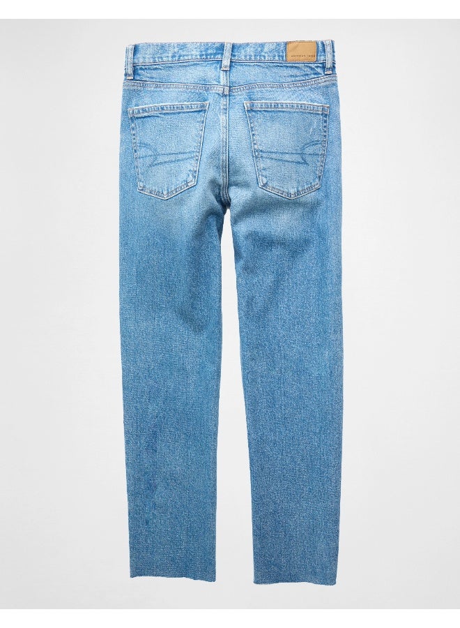 American Eagle AE Stretch Super High-Waisted Ankle Straight Jean  - Image 2